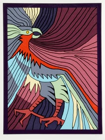 Victor Delfin, Baby Condor, Screenprint