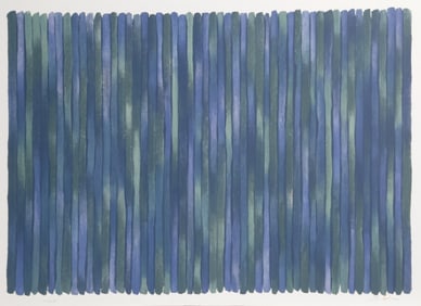 Gene Davis, Adam's Rib, Lithograph on Arches