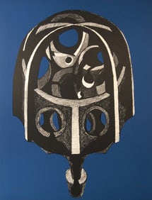 Ronald Satok, Together, Apart, Lithograph on arches