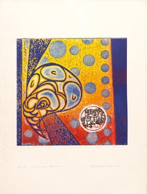 Martin Barooshian, Homage to Bosch, Intaglio Aquatint Etching