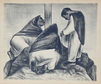 Marshall Goodman, Mexico #1, Lithograph