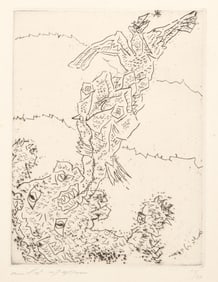 Andre Masson, Fantasie Animale, Etching