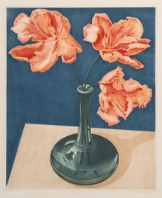 Craig McPherson, Tulips, Mezzotint