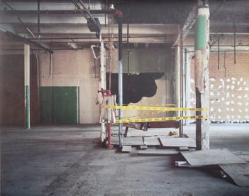 Louise Lawler, Caution Tape, Offset Lithograph