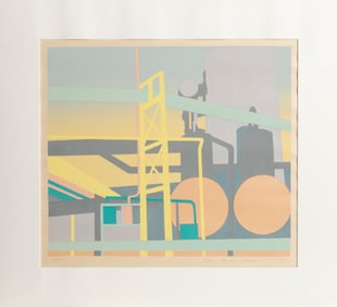 Clare Vanacore Brooks, Factory, Screenprint