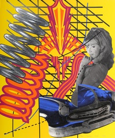 Peter Phillips, Custom Print I, Screenprint