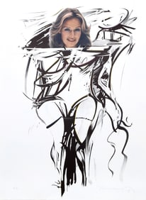 Mel Ramos, I Still Get a Thrill When I see Bill I, Lithograph