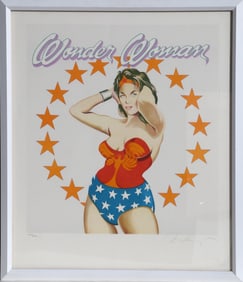 Mel Ramos, Wonder Woman, Lithograph