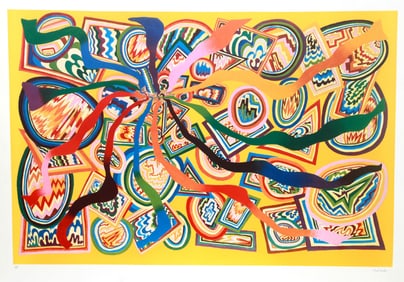 Stephen T. Vassiliades, Chroma Contada No. 2, Lithograph