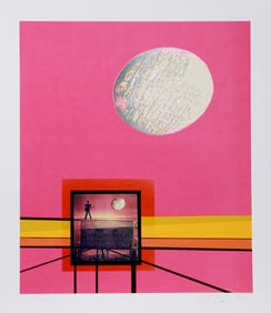 Rita Simon (aka Atirnomis), Hieroglyphics, Screenprint