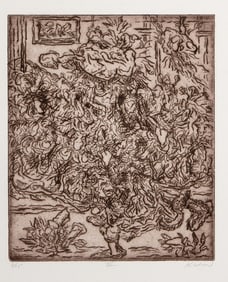 Edward Koren, So Quickly So Slowly III, Etching