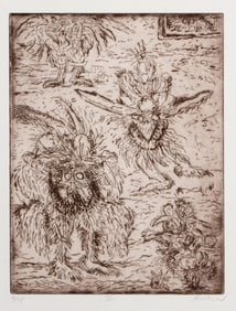 Edward Koren, So Quickly So Slowly II, Etching