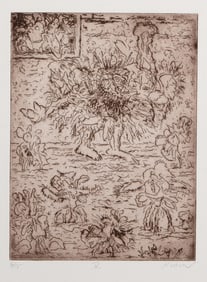 Edward Koren, So Quickly So Slowly V, Etching