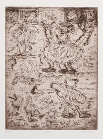 Edward Koren, So Quickly So Slowly IV, Etching