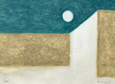 Rufino Tamayo, Paisaje, Etching on Guarro Paper