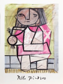 After Pablo Picasso, Enfant en Pied, Lithograph