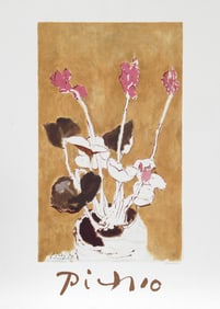 After Pablo Picasso, Les Cyclamens, Lithograph