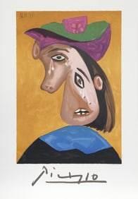 After Pablo Picasso, Le Pleureuse, Lithograph