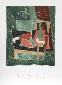 After Pablo Picasso, Nu au Bras Leve de Face, Lithograph