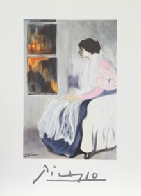 After Pablo Picasso, La Soeur de L'Artiste, Lithograph
