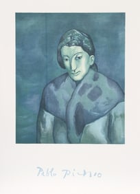 After Pablo Picasso, Buste de Femme, Lithograph