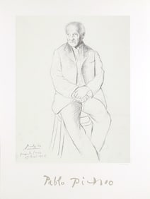 After Pablo Picasso, Portrait du Maitre de Ballet de la Scala de Milan, Lithograph