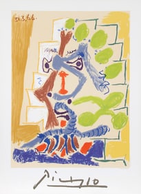 After Pablo Picasso, Le Peintre, Lithograph