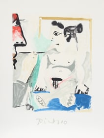 After Pablo Picasso, Le Pientre et son Modele, Lithograph