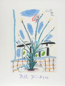 After Pablo Picasso, Le Bouquet, Lithograph