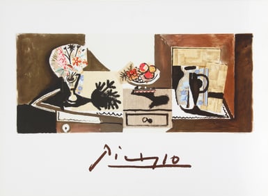 After Pablo Picasso, Nature Morte, Lithograph