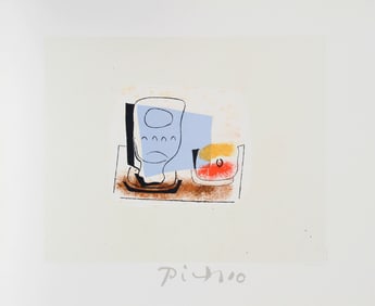 After Pablo Picasso, Nature Morte au Verre, Lithograph