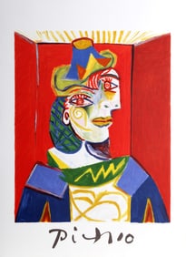 After Pablo Picasso, Buste de Femme, Lithograph