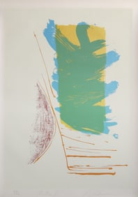 Dan Christensen, Micmac II, Screenprint
