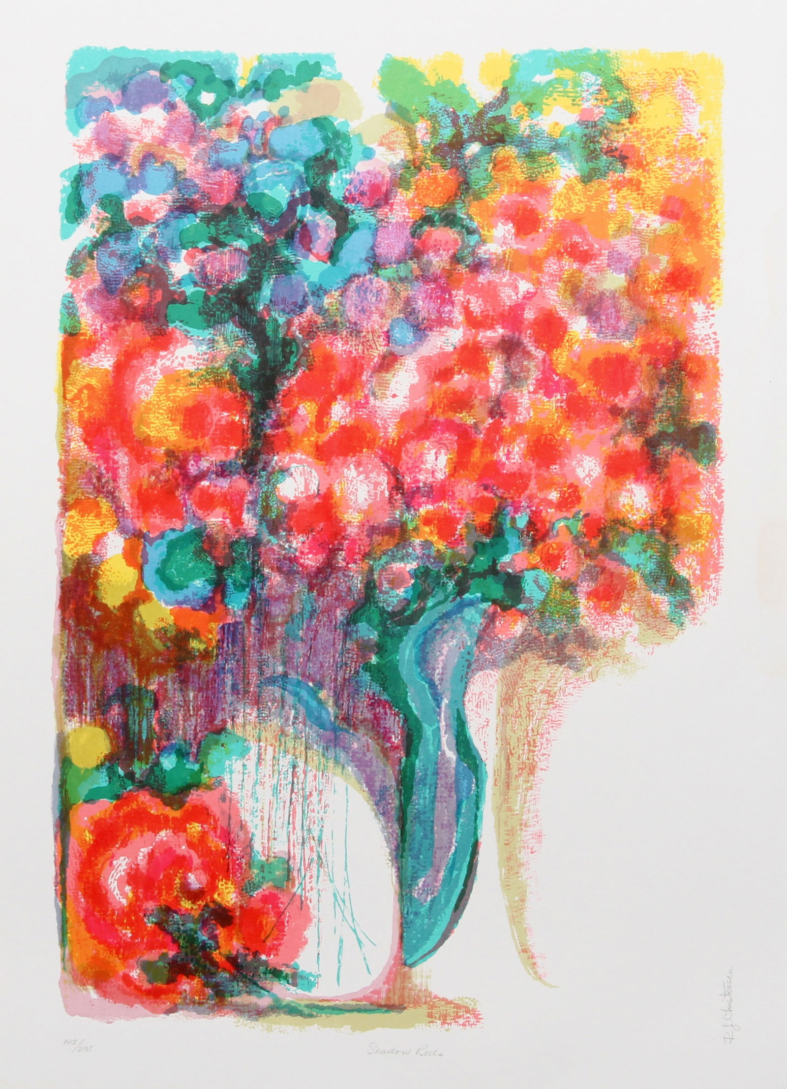 Ronald Julius Christensen, Shadow Reds, Lithograph (1 of 1)