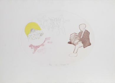 Anthony Deigan, VI, Etching with Aquatint