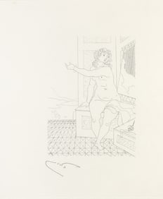 After Andre Derain, Ovid's Heroides, Restrike Etching