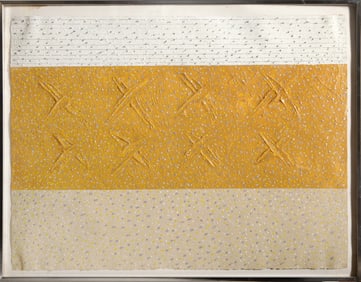 Seena Donneson, Abstract Composition, Acrylic on Paper