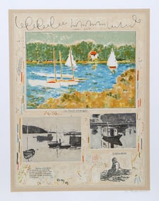 Michael Eisemann, Le Basin d'Argenteuil, Screenprint