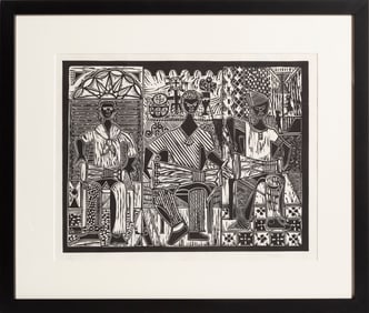 Viredo Espinosa, Tres Musicos, Engraving