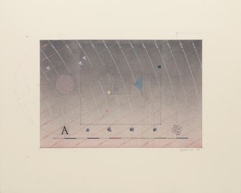 James Evanson, Untitled, Screenprint