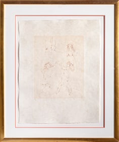 Leonor Fini, Le Concile d'Amour (Argillet), Etching