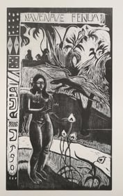 After Paul Gauguin, Nave Nave Fenua, Collotype