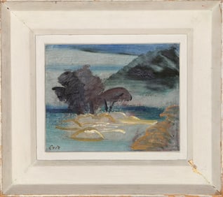 Eric Goldberg, Island, Oil on Wood