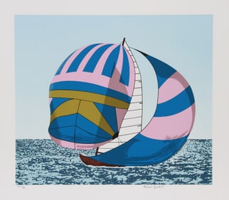 Alvaro Guillot, Love Boat, Lithograph