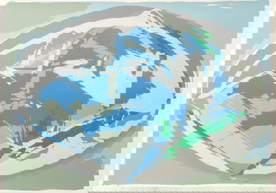 Darryl Hughto, Snow Blow, Screenprint