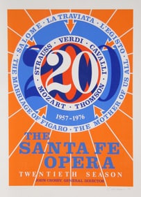 Robert Indiana, The Santa Fe Opera, Screenprint