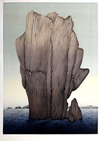 Alain Le Foll, Menhir, Screenprint