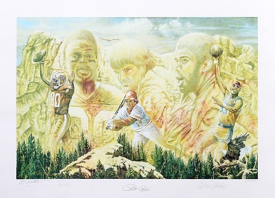 Gene Locklear, All Time Leaders, Lithograph