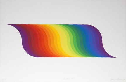 James Norman, Oscillation II, Screenprint