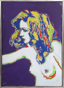 Ideo Pantaleoni, Reaching, Acrylic on Canvas